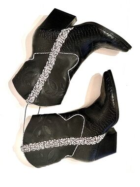 Brand New Dolce Vita Croc Short Cowboy Boots Size 9.5